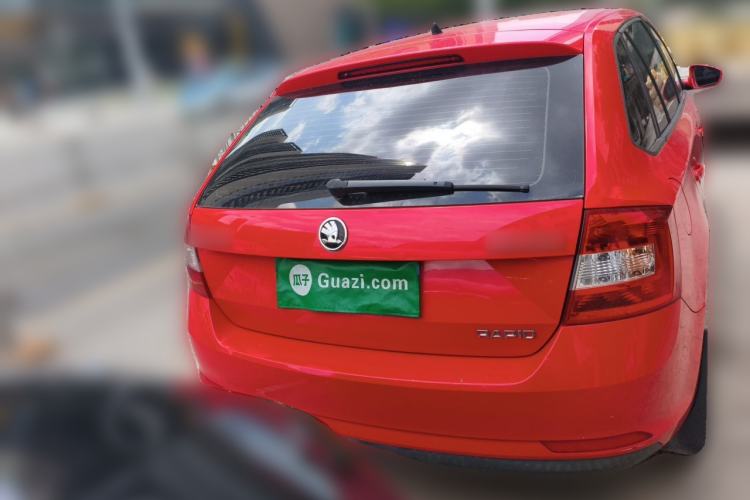 Used Skoda Rapid Spaceback 2014 1.6L Automatic Enjoyment Edition Rear