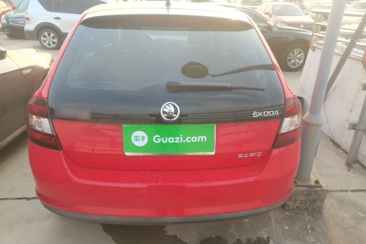 Used Skoda Rapid Spaceback 2014 1.6L Automatic Enjoyment Edition Rear