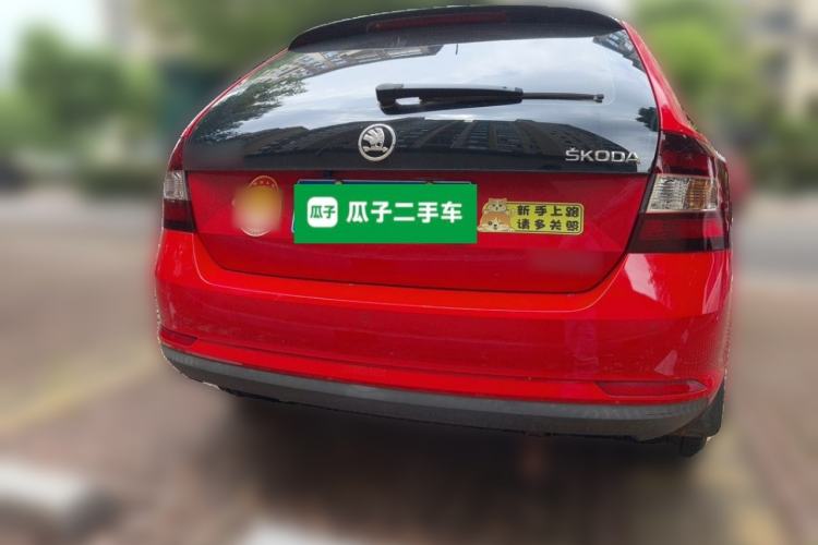 Used Skoda Rapid Spaceback 2014 1.6L Automatic Enjoyment Edition Rear