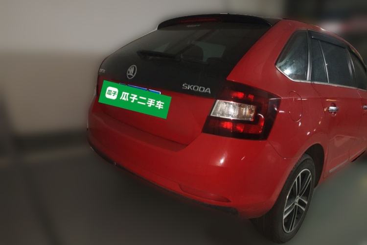Used Skoda Rapid Spaceback 2014 1.6L Manual Enjoyment Edition Rear