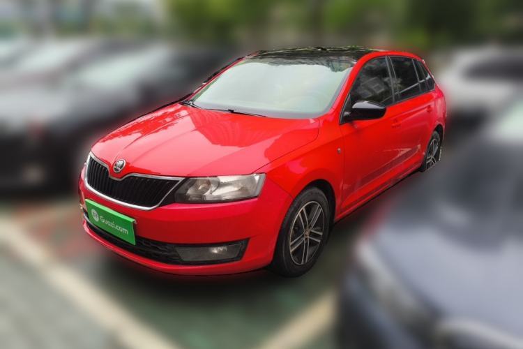 Used Skoda Rapid Spaceback 2014 1.6L Automatic Enjoyment Edition Guazi used car, China used car export, Used car for sale, Used cars, Cheapest cars for sale