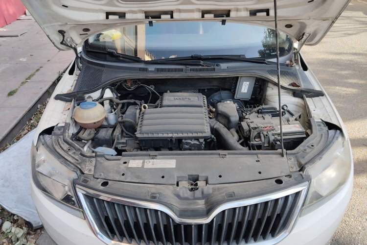 Used Skoda Rapid Spaceback 2014 1.6L Automatic Enjoyment Edition Engine Bay