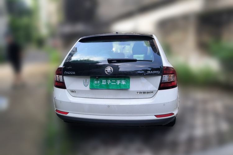 Used Skoda Rapid Spaceback 2014 1.6L Automatic Enjoyment Edition Rear