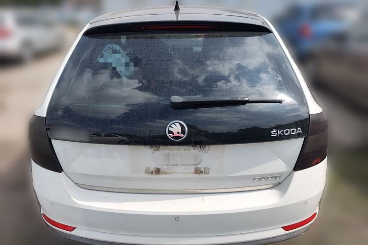 Used Skoda Rapid Spaceback 2014 1.6L Automatic Enjoyment Edition Rear