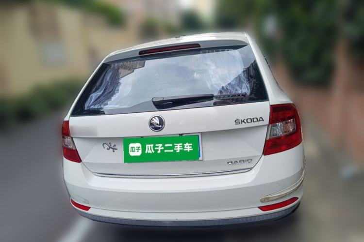 Used Skoda Rapid Spaceback 2014 1.6L Automatic Enjoyment Edition Rear