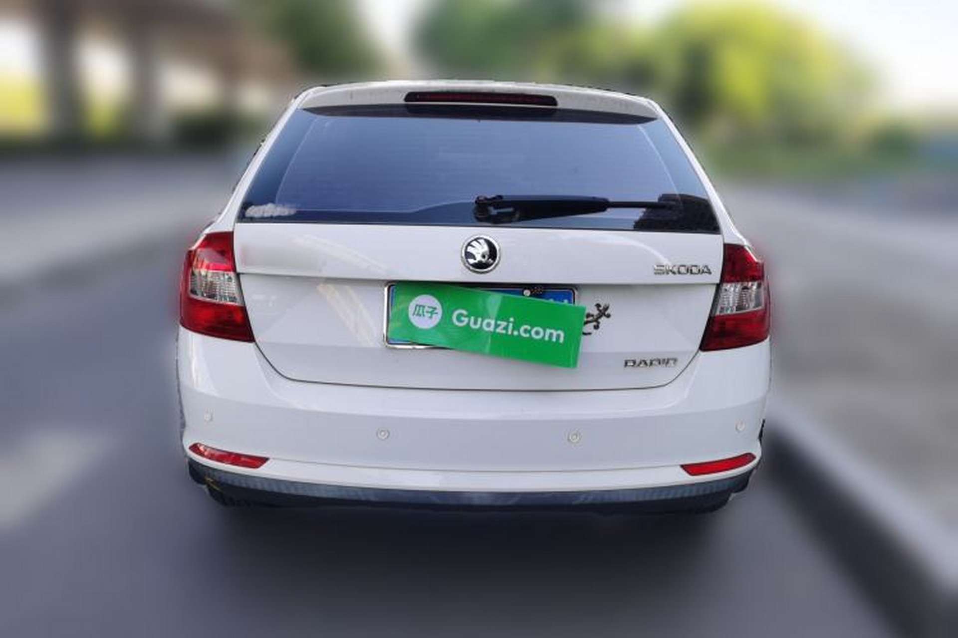 Used Skoda Rapid Spaceback 2014 1.6L Manual Enjoyment Edition Rear