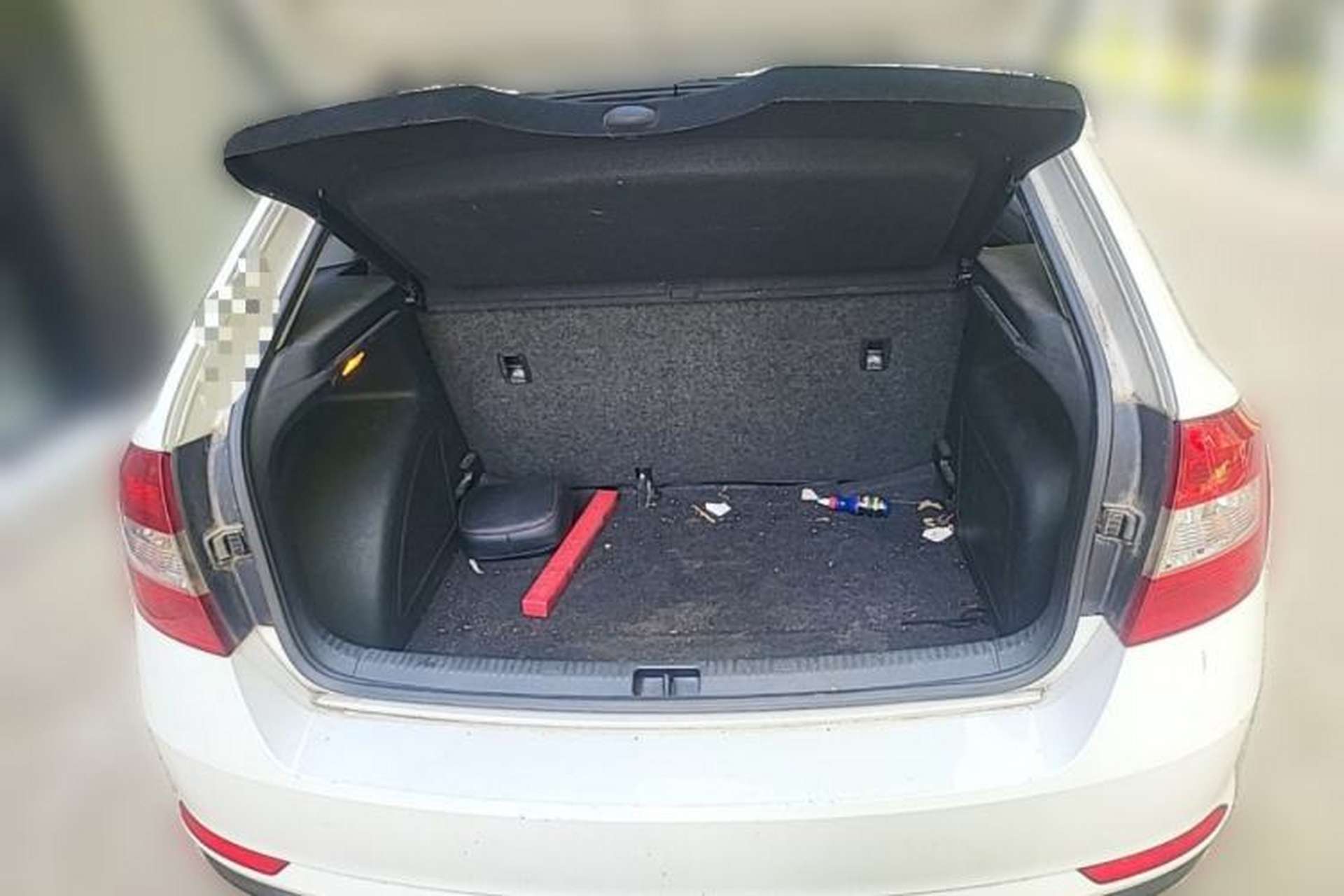 Used Skoda Rapid Spaceback 2014 1.6L Manual Enjoyment Edition Trunk
