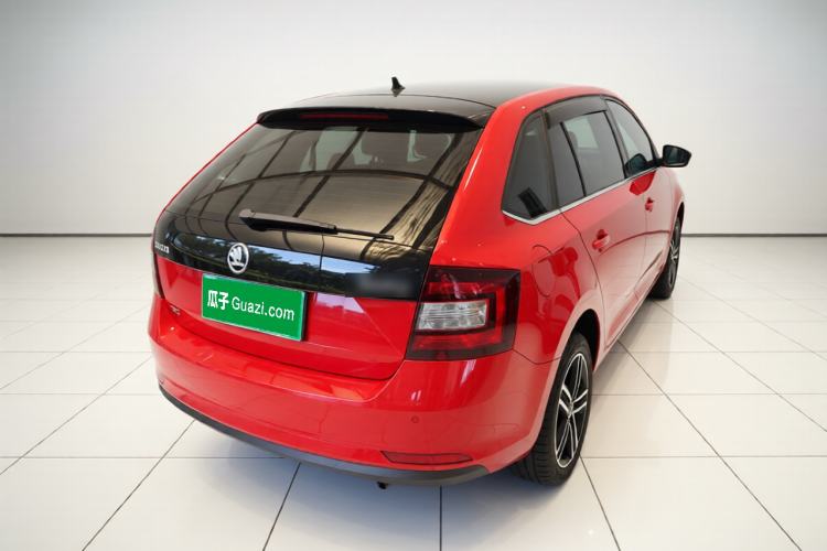 Used Skoda Rapid Spaceback 2016 Revised 1.6L Automatic Smart Drive Version Rear Right 45 Deg