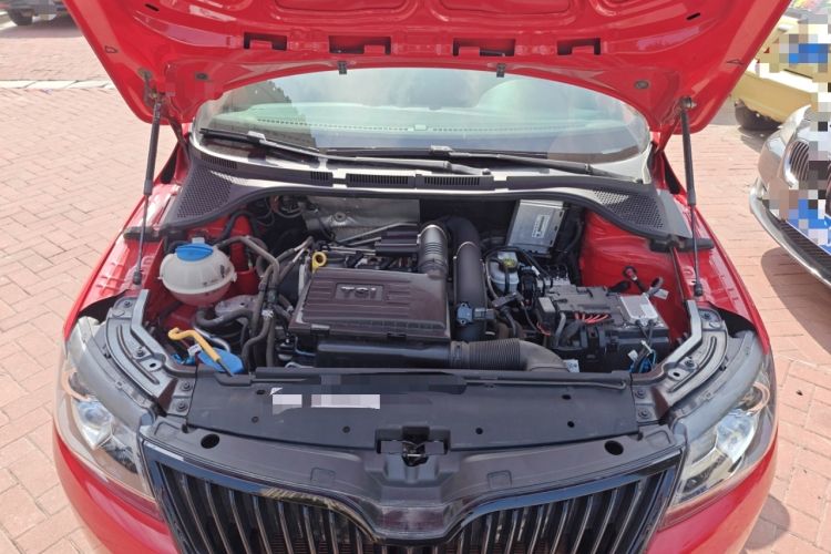 Used Skoda Rapid Spaceback 2016 Facelifted TSI230 DSG Smart Drive Version Engine Bay