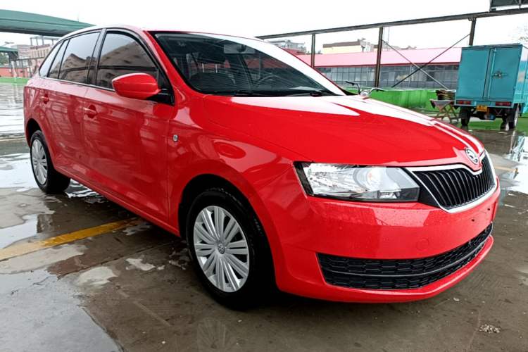 Used Skoda Rapid Spaceback 2016 Revised Version 1.6L Manual Front-Drive Edition Exterior 1