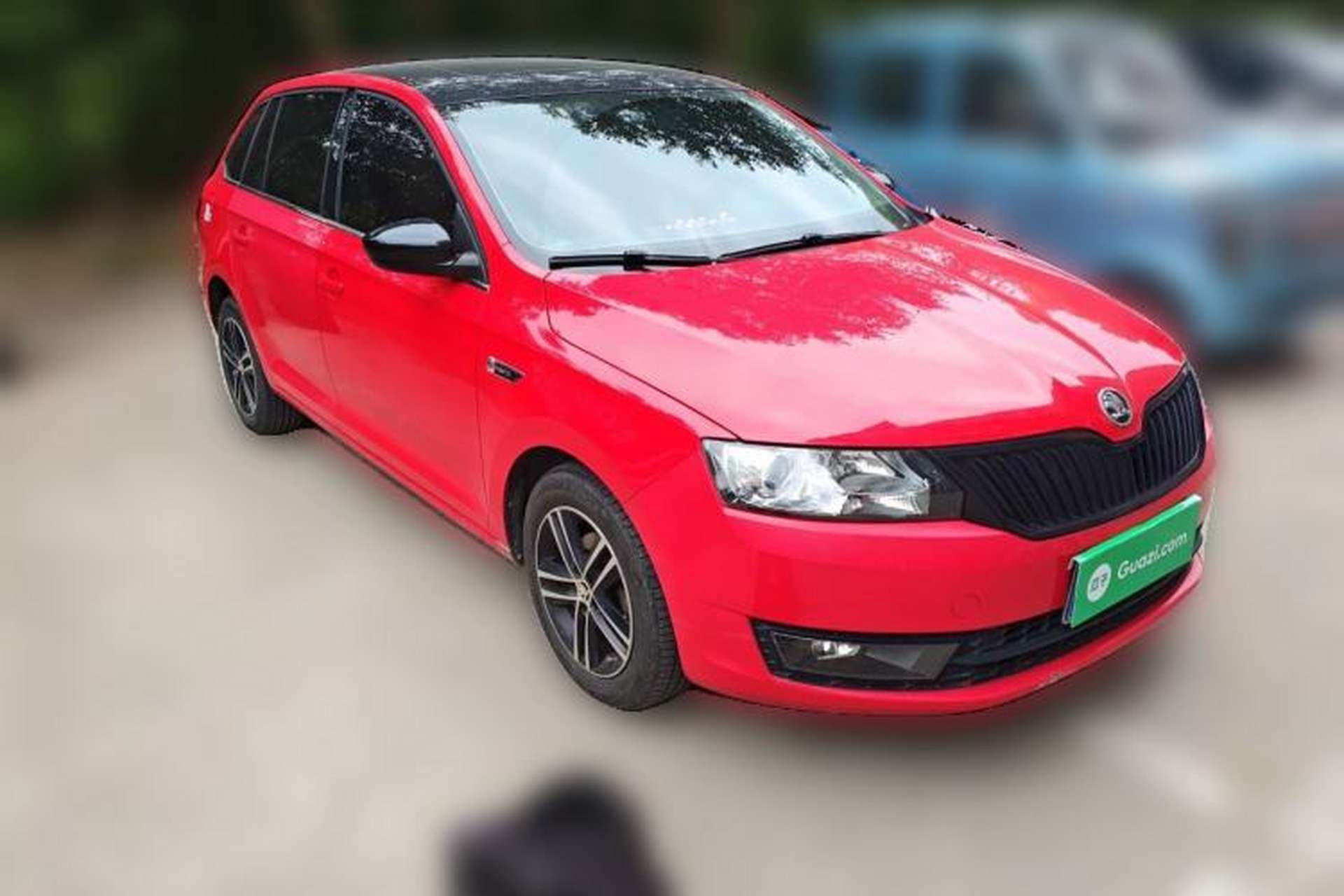 Used Skoda Rapid Spaceback 2016 Revised 1.6L Automatic Smart Drive Version Front Right 45 Deg