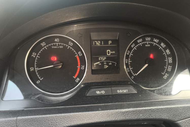 Used Skoda Rapid Spaceback 2016 Revised 1.6L Automatic Chuanxing Version Instrument Cluster