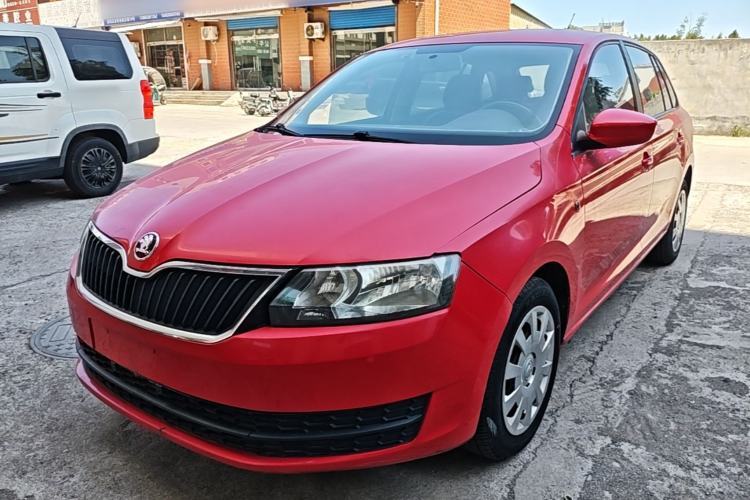 Skoda Rapid Spaceback 2016 Revised Version 1.6L Automatic Front-Drive Edition usata Guazi used car, China used car export, Used car for sale, Used cars, Cheapest cars for sale