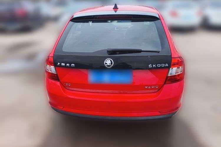 Used Skoda Rapid Spaceback 2016 Revised 1.6L Automatic Chuanxing Version Rear