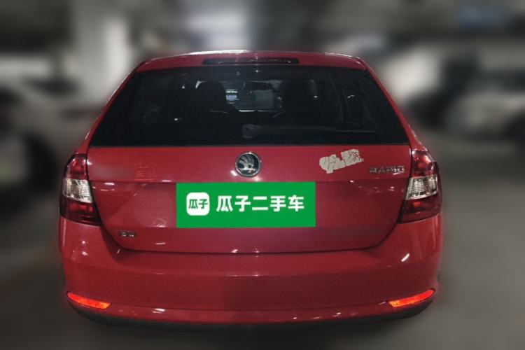 Used Skoda Rapid Spaceback 2016 Revised 1.6L Automatic Chuanxing Version Rear