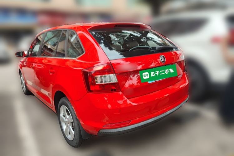 Used Skoda Rapid Spaceback 2016 1.6L Automatic Chuanxing Edition Rear Left 45 Deg