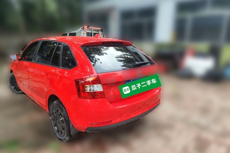 Used Skoda Rapid Spaceback 2016 Revised Version 1.6L Automatic Front-Drive Edition Rear Left 45 Deg