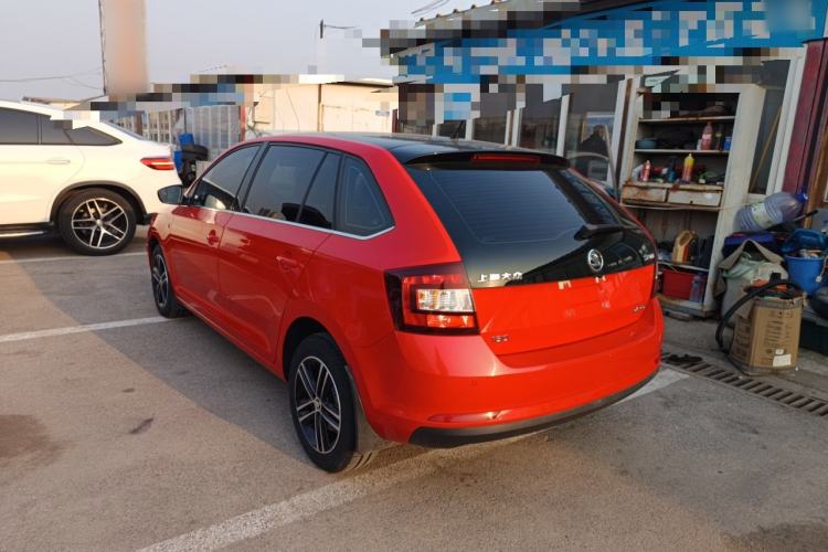Used Skoda Rapid Spaceback 2016 1.6L Automatic Smart Drive Edition Rear Left 45 Deg