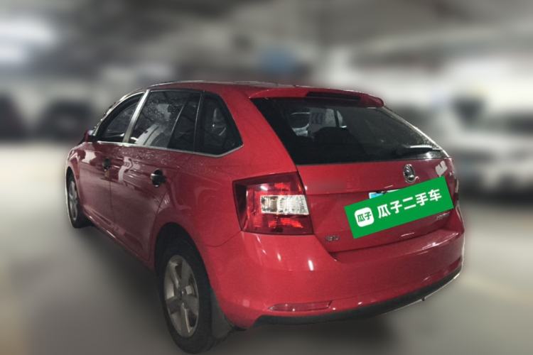Used Skoda Rapid Spaceback 2016 Revised 1.6L Automatic Chuanxing Version Rear Left 45 Deg