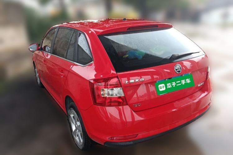 Used Skoda Rapid Spaceback 2016 1.6L Automatic Chuanxing Edition Rear Left 45 Deg