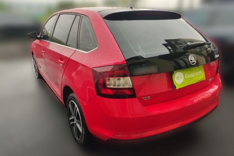 Used Skoda Rapid Spaceback 2016 Revised 1.6L Automatic Smart Drive Version Rear Left 45 Deg