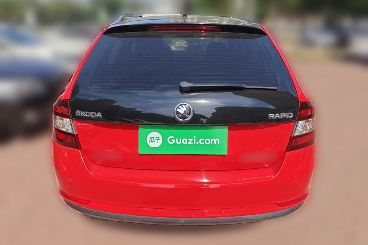 Used Skoda Rapid Spaceback 2016 Facelifted TSI230 DSG Smart Drive Version Rear