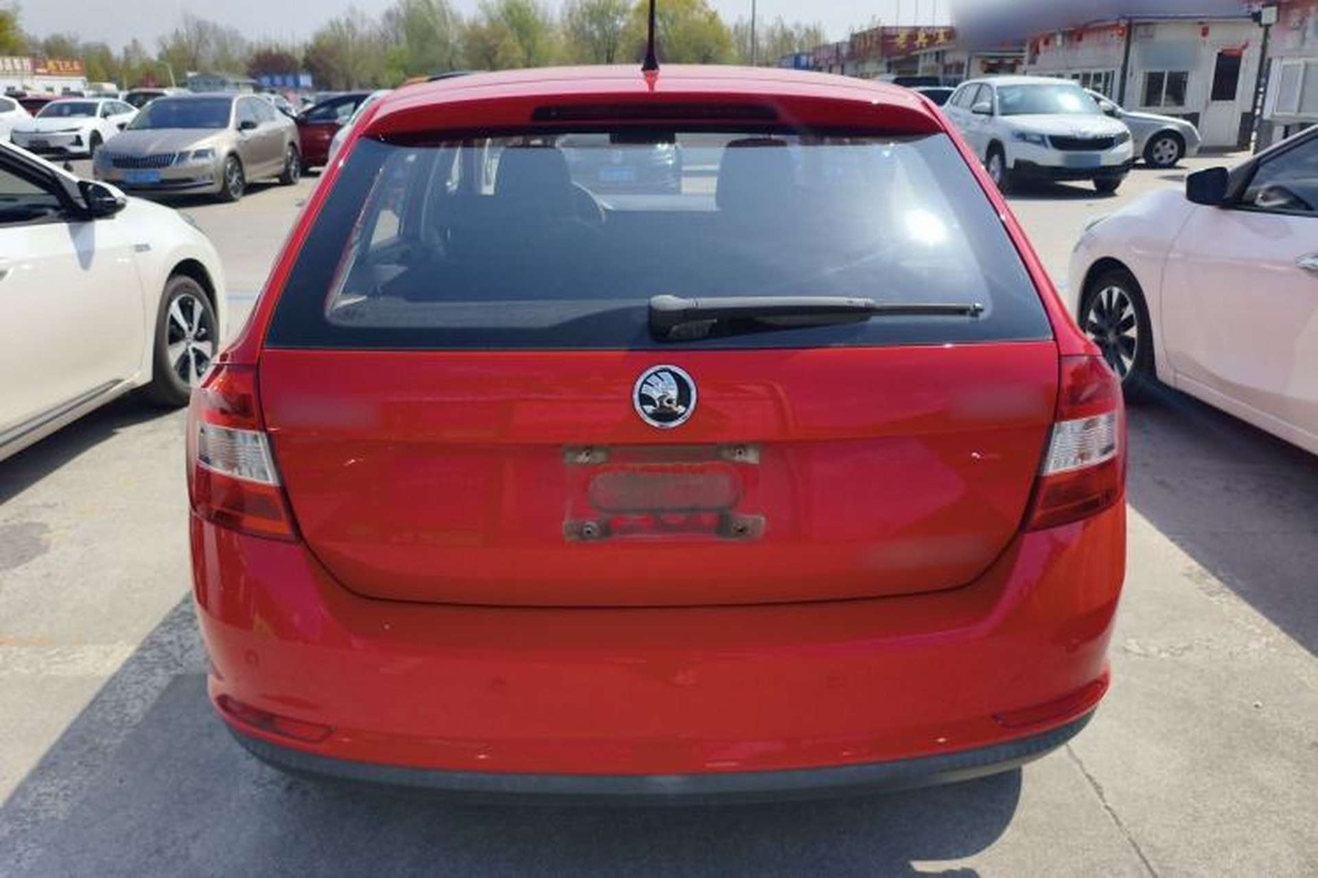 Used Skoda Rapid Spaceback 2016 Revised Version 1.4L Manual Front-Drive Edition Rear