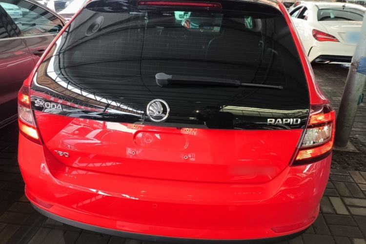 Used Skoda Rapid Spaceback 2016 Revised 1.6L Automatic Smart Drive Version Rear