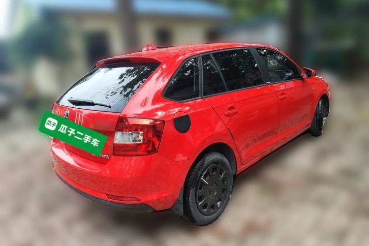 Used Skoda Rapid Spaceback 2016 Revised Version 1.6L Automatic Front-Drive Edition Rear Right 45 Deg
