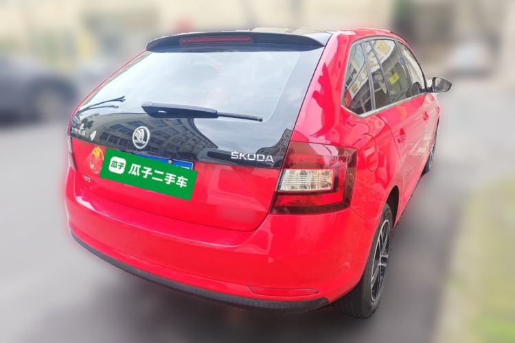 Used Skoda Rapid Spaceback 2016 1.6L Automatic Smart Drive Edition Rear Right 45 Deg