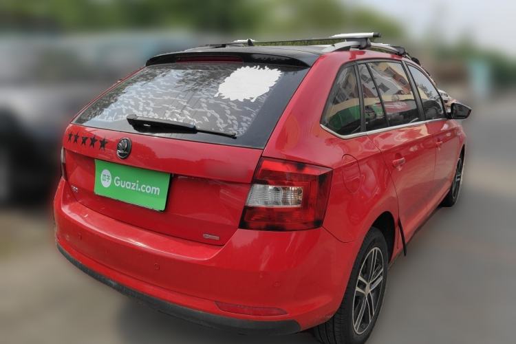 Used Skoda Rapid Spaceback 2016 Revised Version 1.6L Automatic Front-Drive Edition Rear Right 45 Deg