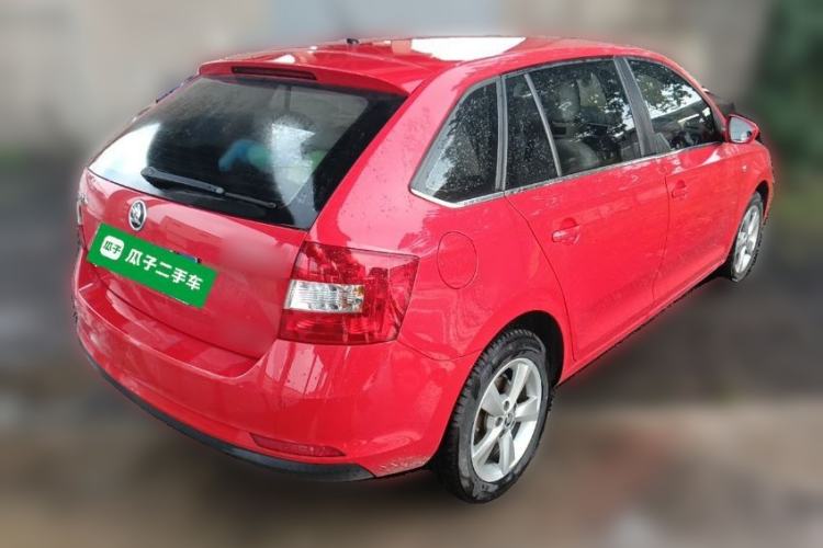 Used Skoda Rapid Spaceback 2016 1.6L Automatic Chuanxing Edition Rear Right 45 Deg