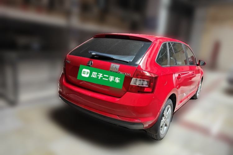 Used Skoda Rapid Spaceback 2016 1.6L Automatic Chuanxing Edition Rear Right 45 Deg