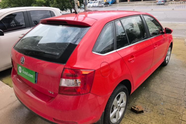 Used Skoda Rapid Spaceback 2016 1.6L Automatic Chuanxing Edition Rear Right 45 Deg
