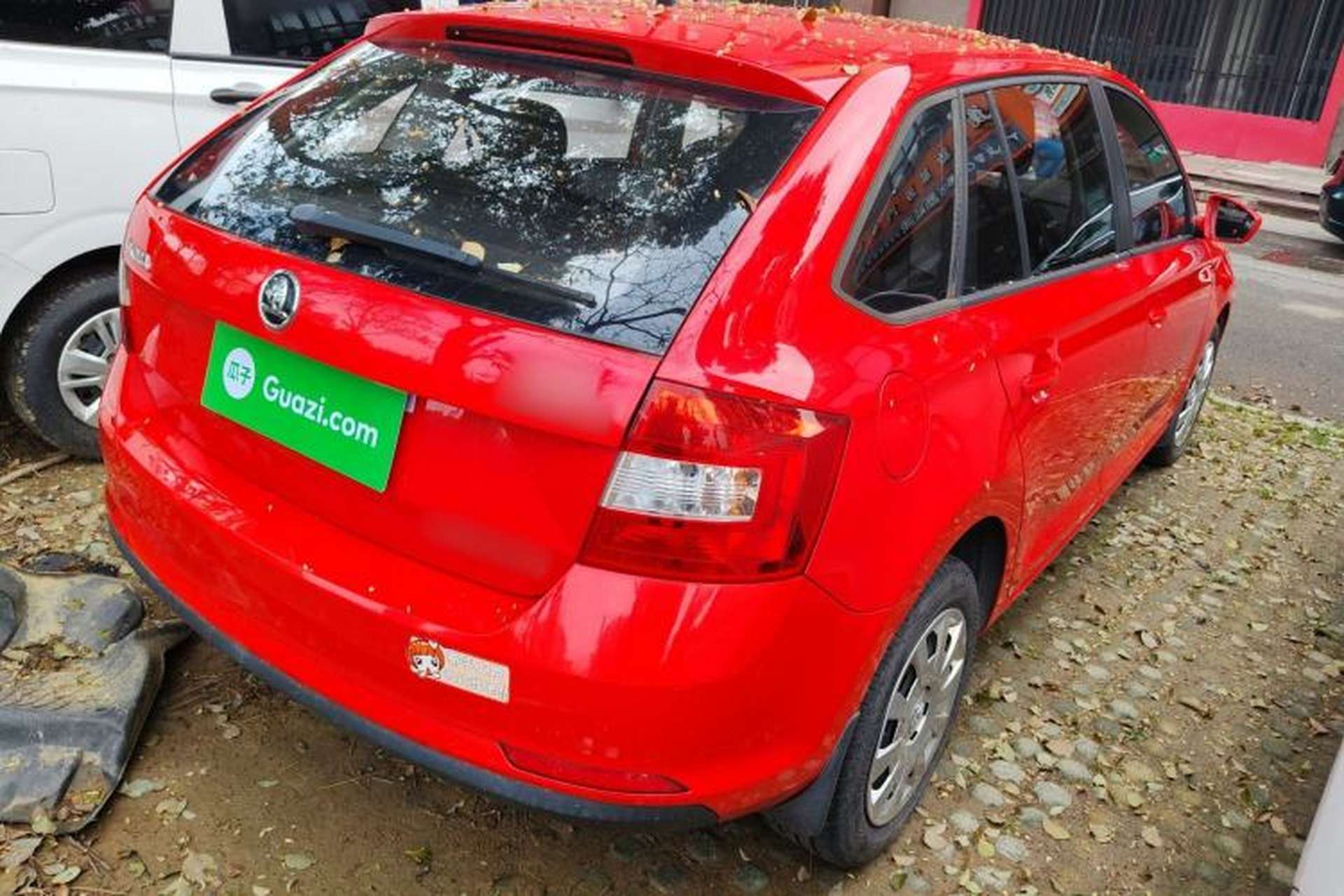 Used Skoda Rapid Spaceback 2016 Revised Version 1.4L Manual Front-Drive Edition Rear Right 45 Deg