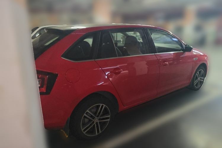 Used Skoda Rapid Spaceback 2016 Revised 1.6L Automatic Smart Drive Version Rear Right 45 Deg