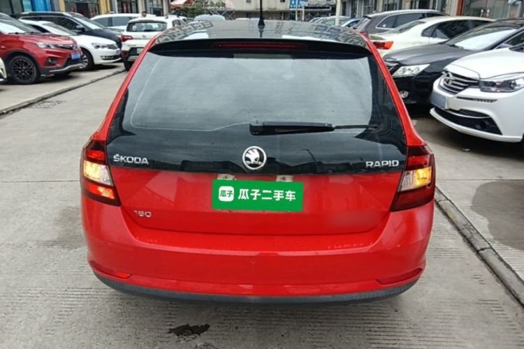 Used Skoda Rapid Spaceback 2016 Revised 1.6L Automatic Chuanxing Version Rear