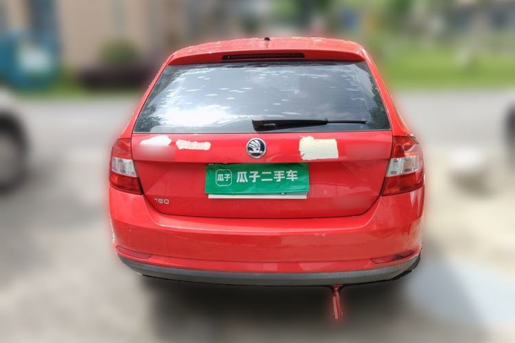 Used Skoda Rapid Spaceback 2016 Revised 1.6L Automatic Chuanxing Version Rear
