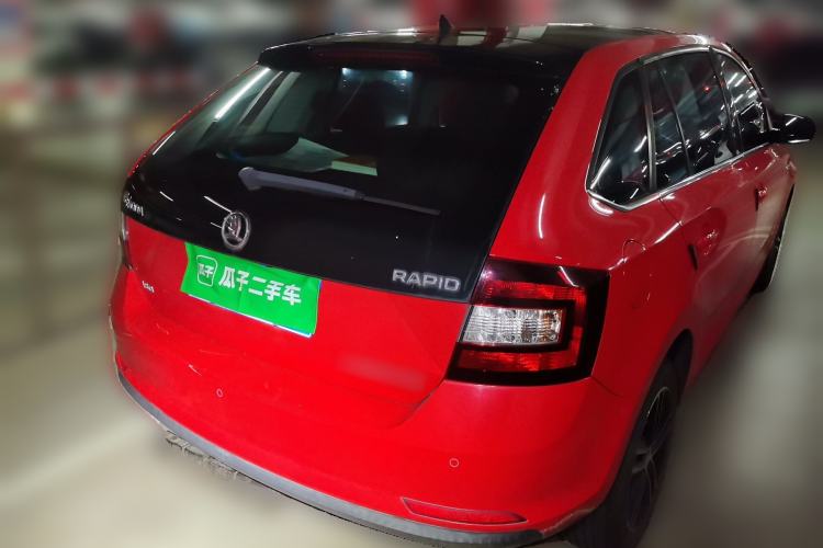 Used Skoda Rapid Spaceback 2016 Revised 1.6L Automatic Smart Drive Version Rear