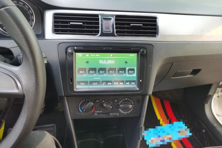 Used Skoda Rapid Spaceback 2016 Revised 1.6L Automatic Chuanxing Version Audio And AC Panel