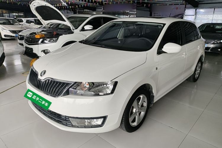 Used Skoda Rapid Spaceback 2016 Revised 1.6L Automatic Chuanxing Version Guazi used car, China used car export, Used car for sale, Used cars, Cheapest cars for sale