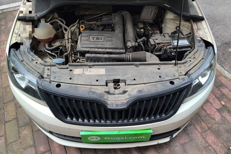 Used Skoda Rapid Spaceback 2016 Facelifted TSI230 DSG Smart Drive Version Engine Bay