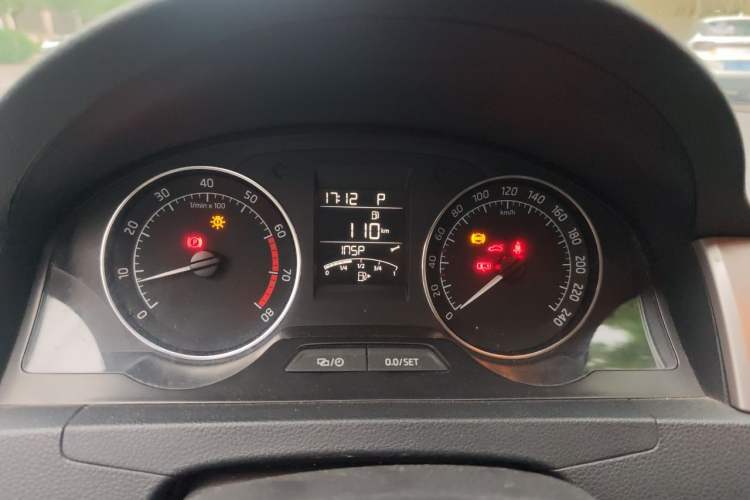 Used Skoda Rapid Spaceback 2016 Revised 1.6L Automatic Chuanxing Version Instrument Cluster