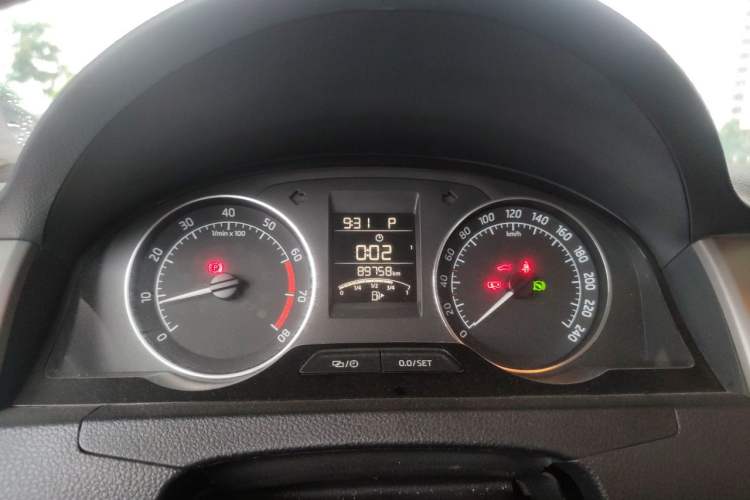 Used Skoda Rapid Spaceback 2016 Revised 1.6L Automatic Chuanxing Version Instrument Cluster