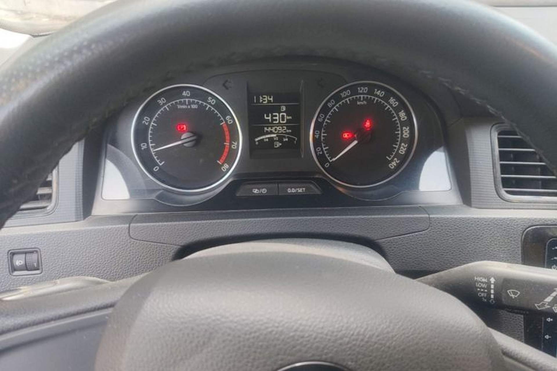 Used Skoda Rapid Spaceback 2016 Revised Version 1.4L Manual Front-Drive Edition Instrument Cluster