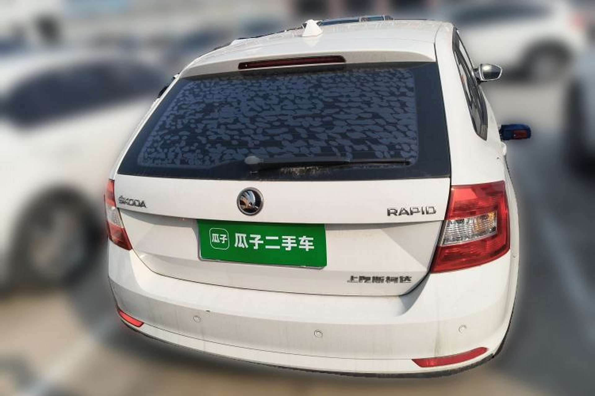 Used Skoda Rapid Spaceback 2016 Revised Version 1.4L Manual Front-Drive Edition Rear
