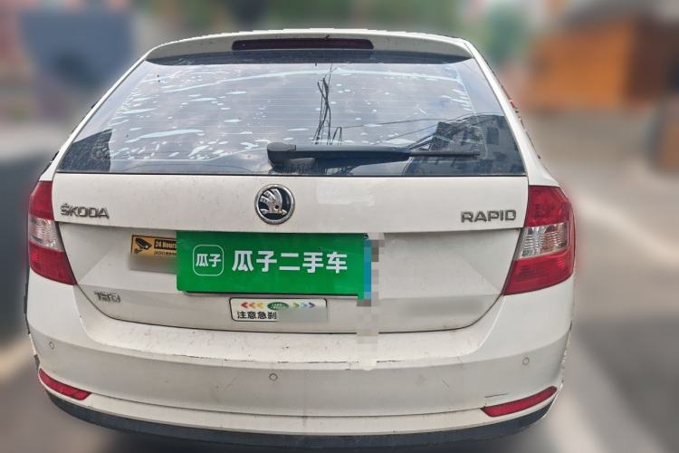 Used Skoda Rapid Spaceback 2016 Revised 1.6L Automatic Chuanxing Version Rear