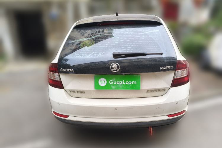Used Skoda Rapid Spaceback 2016 Facelifted TSI230 DSG Smart Drive Version Rear