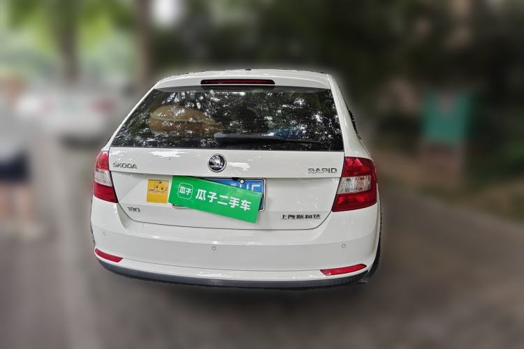 Used Skoda Rapid Spaceback 2016 Revised 1.6L Automatic Chuanxing Version Rear