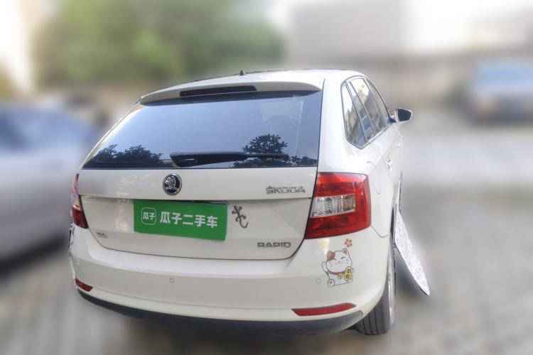 Used Skoda Rapid Spaceback 2016 Revised 1.6L Automatic Chuanxing Version Rear